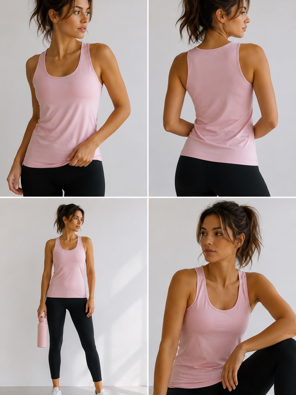 Investments Secret Support Tank Top Women’s L Pink Shaping Stretch NWT